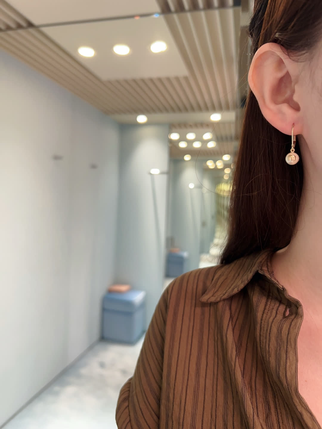 Miu Miu Pearl Earrings